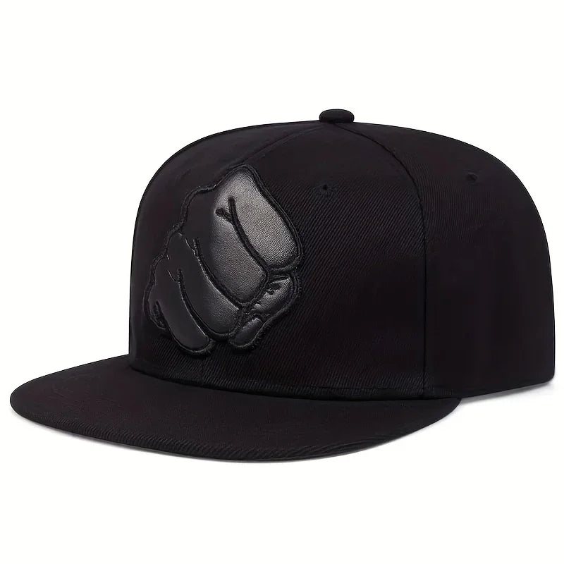 Fist Leather Label Snapback Cap