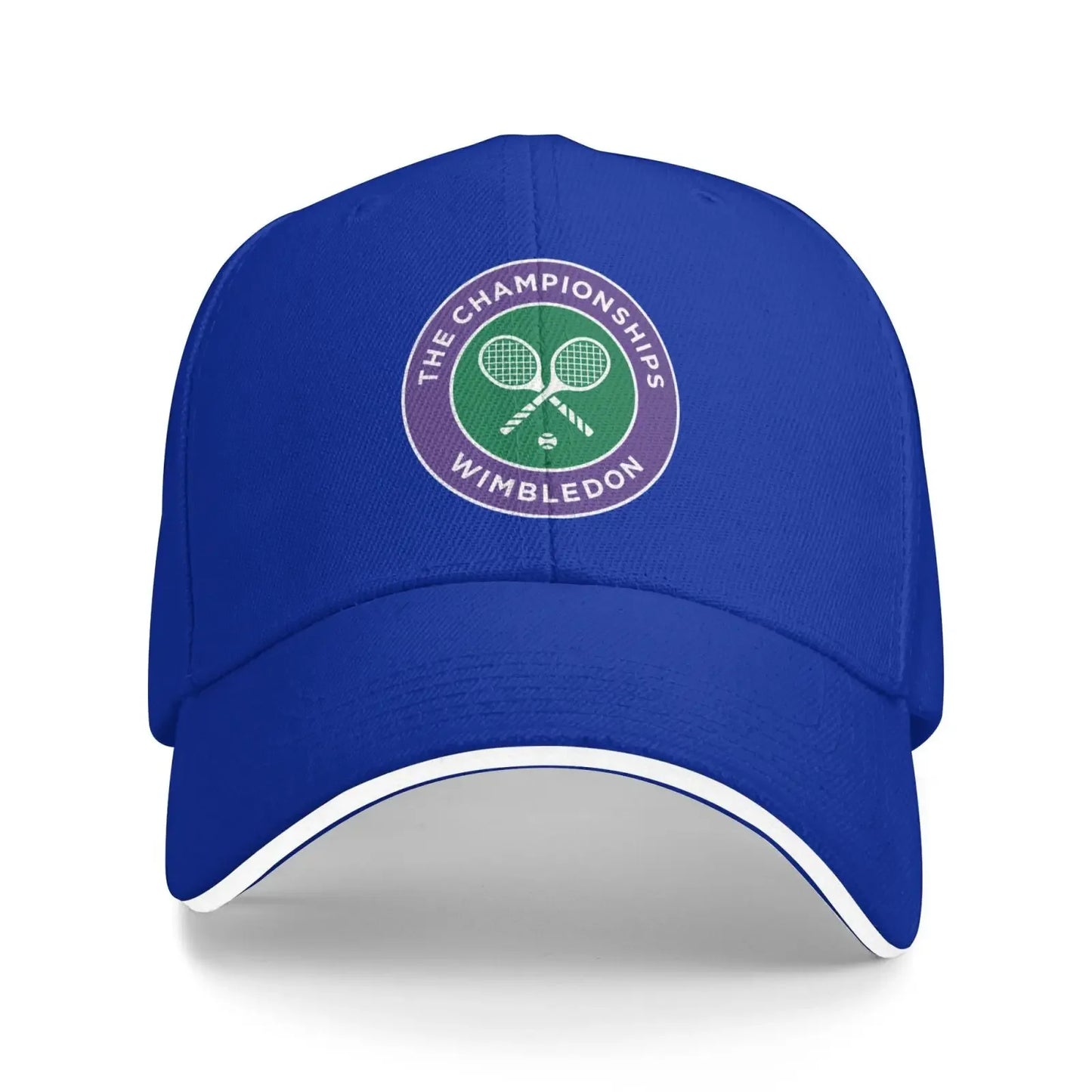 Wimbledon The Championship Tennis Grand Slam Print Baseball Cap