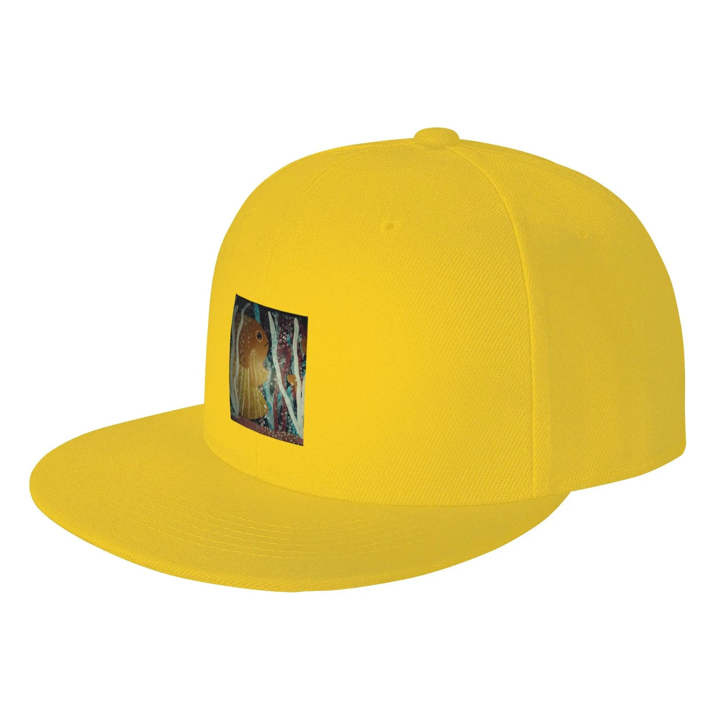 Golden Clownfish Casual Style Snapback Cap