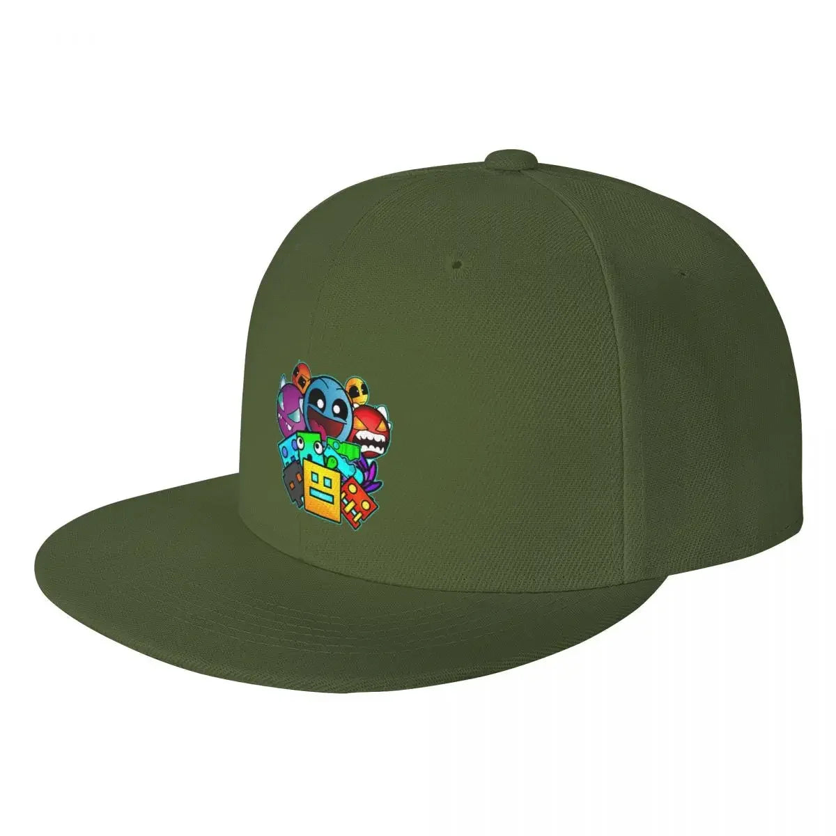 Geometry Dash Gaming Snapback Cap Hat