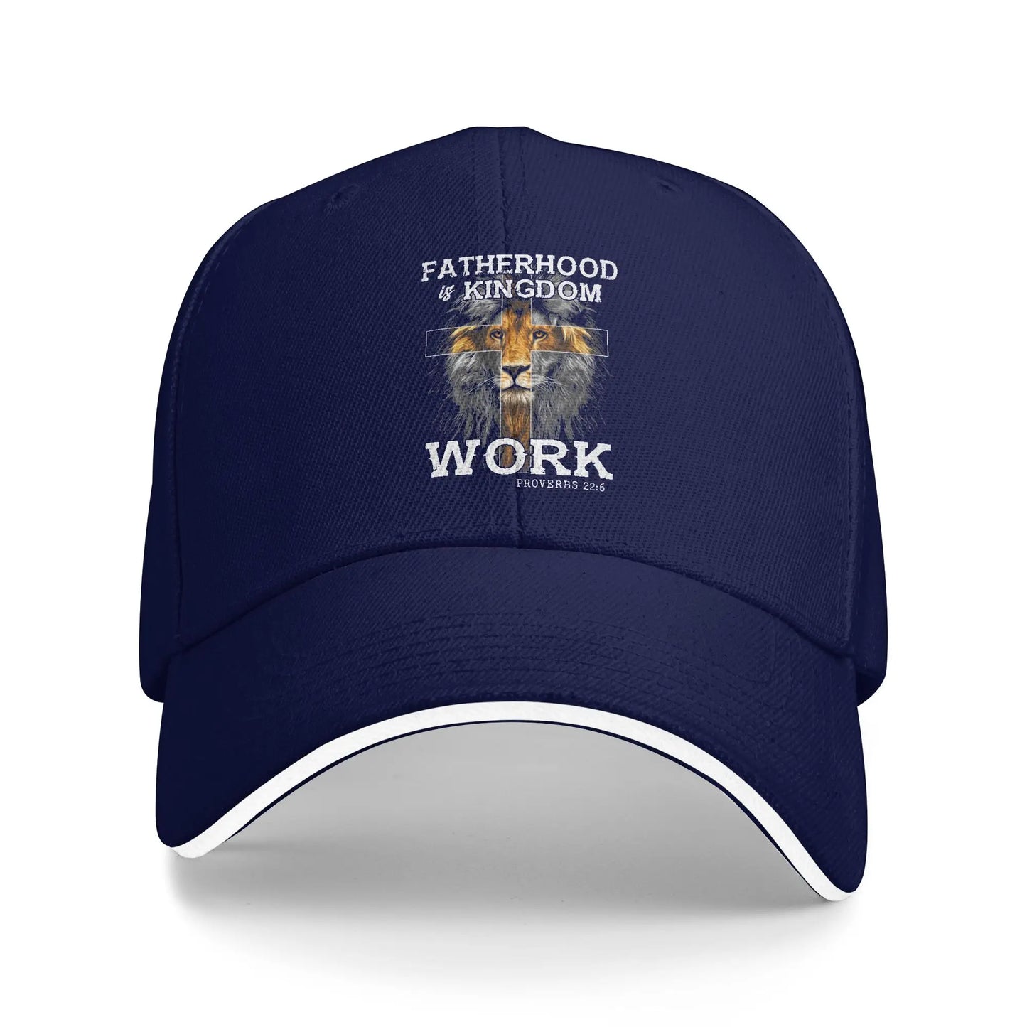 Christian Dad Fatherhood Kingdom Work Baseball Cap