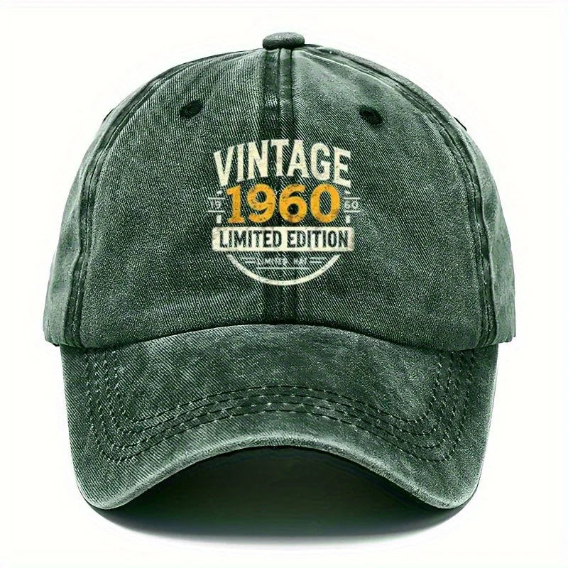 Vintage 1960 Limited Edition Baseball Cap