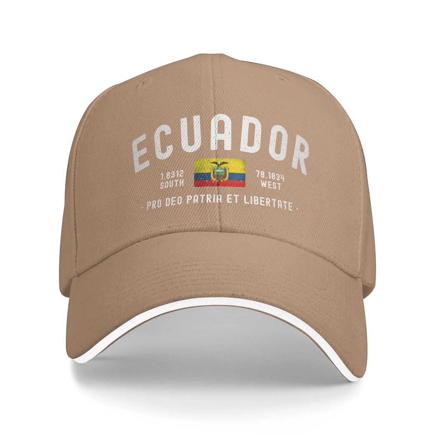 Ecuador Flag Baseball Cap