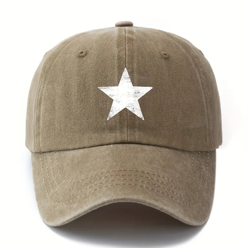 Pentagram Print Outdoor Baseball Cap