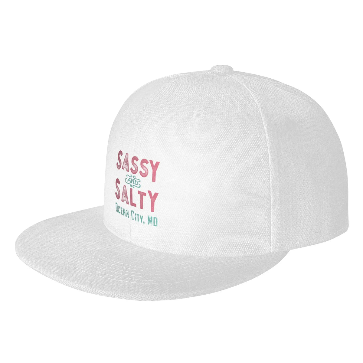 Ocean City Maryland Sassy Salty Snapback Cap