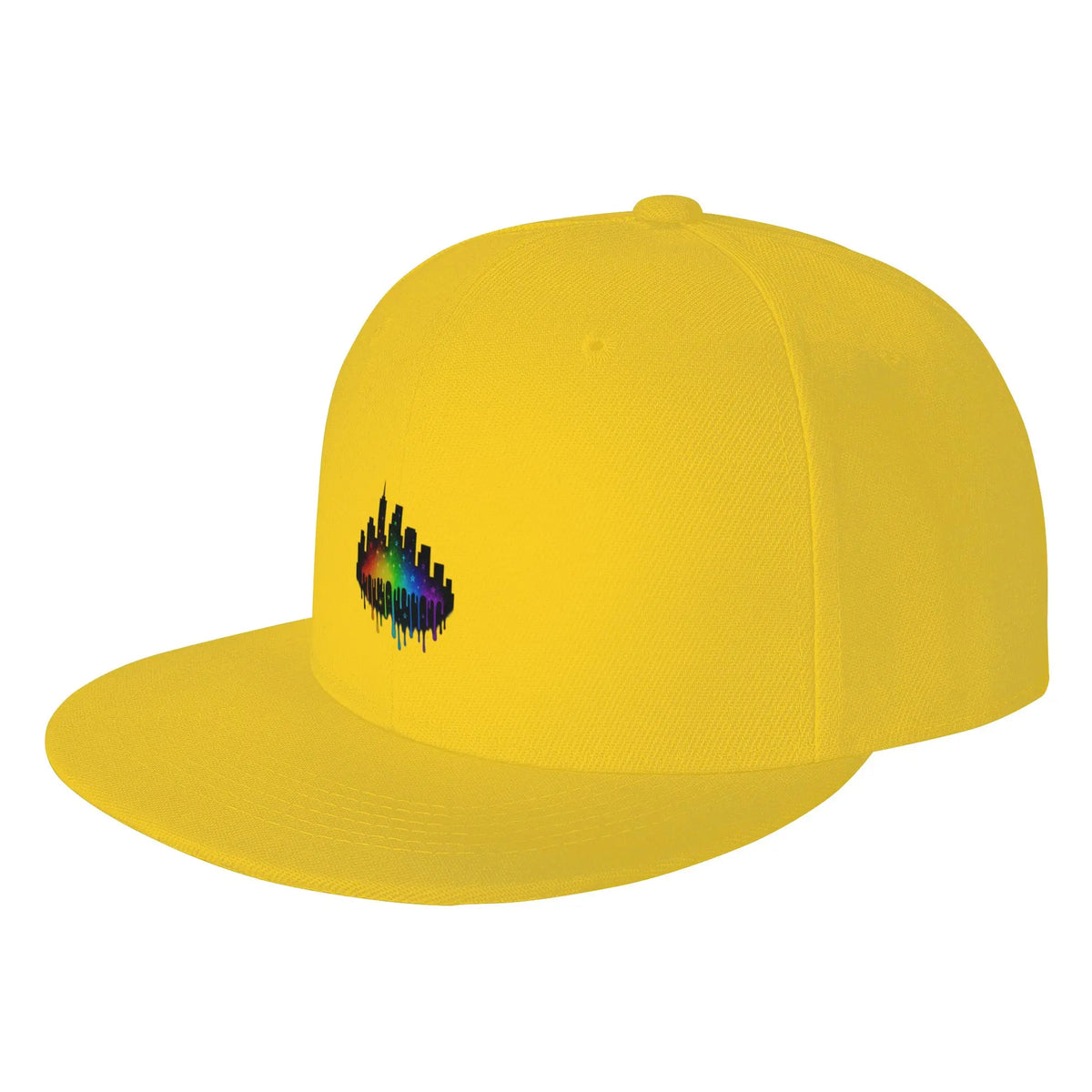 Color Drip City Fashion Snapback Cap