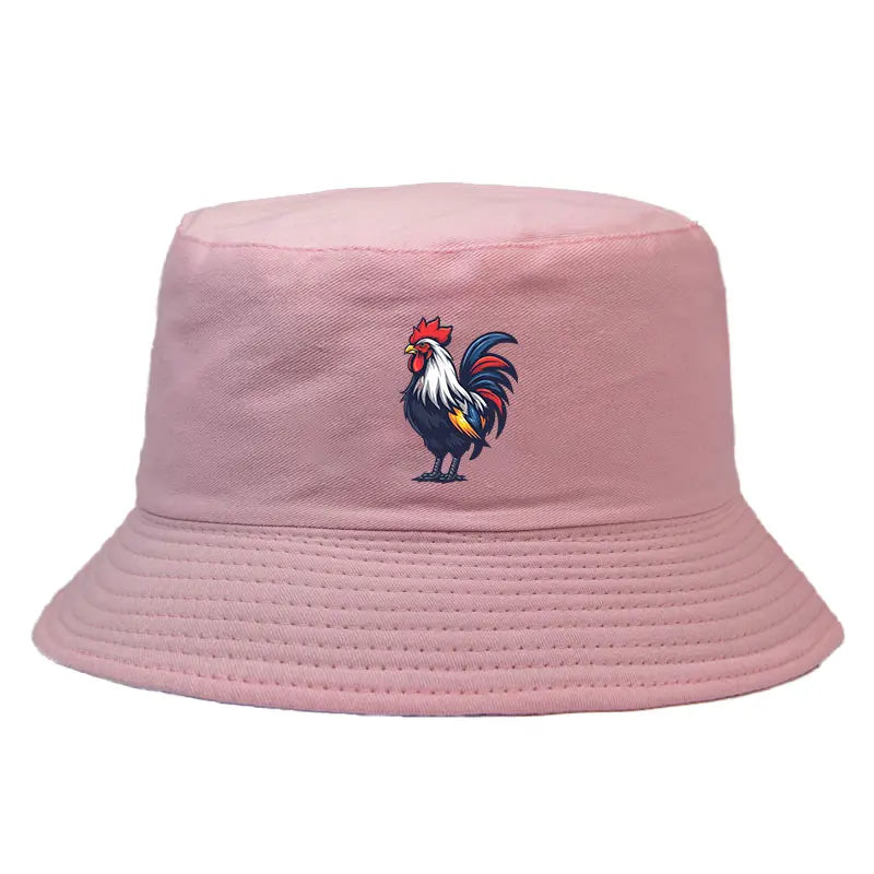 French Rugby Coq Reversible Bucket Hat