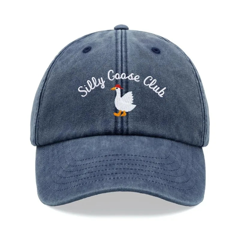 Vintage Chicken Print Adjustable Baseball Cap