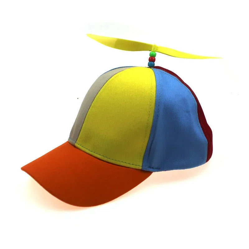 Fashion Colorful Bamboo Dragonfly Patchwork Baseball Cap Adult Size 52-61Cm