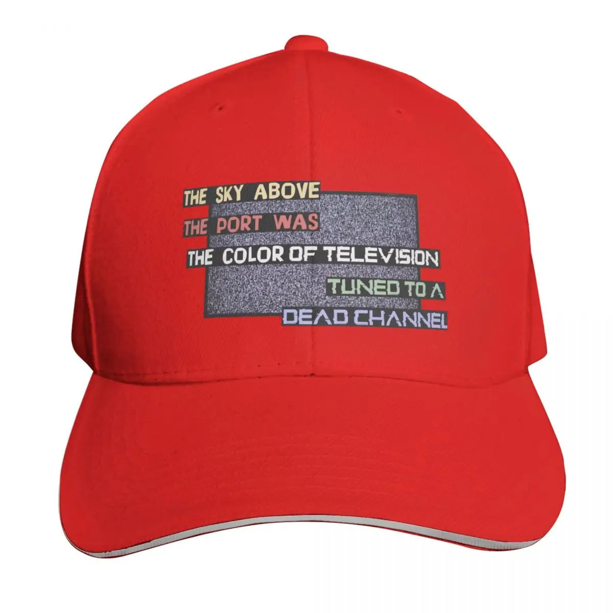 Neuromancer A Dead Channel Baseball Cap