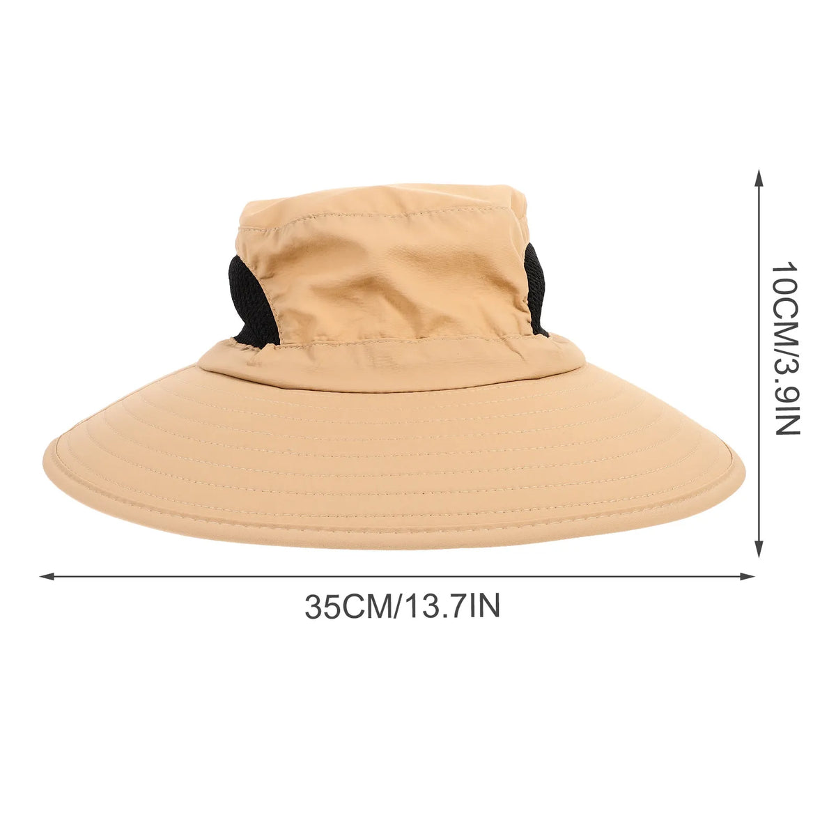 Cooling Foldable Wide Brim UV Protection Bucket Hat