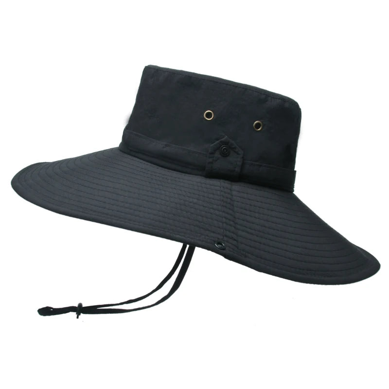 Xinbaoguan 100% Nylon Oversized Fishing Bucket Hat