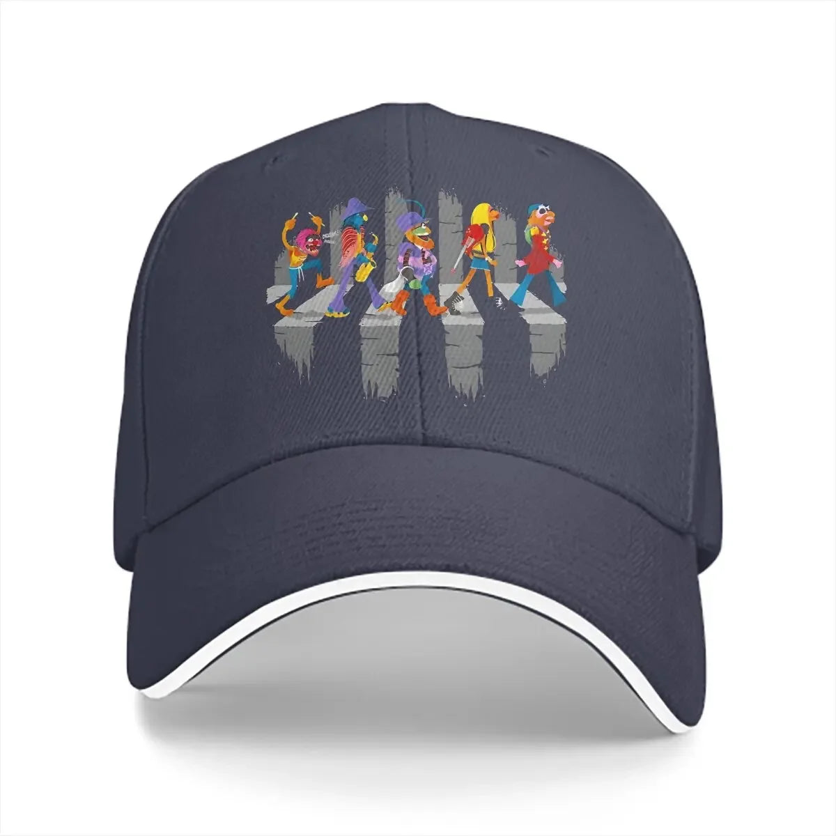 Stuck Crossed Cycling Sun Shade The Muppet Show Baseball Cap