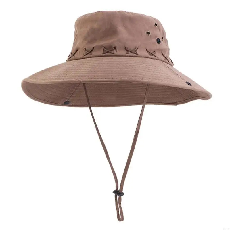Wide Brim Sun Protection Gardening Bucket Hat