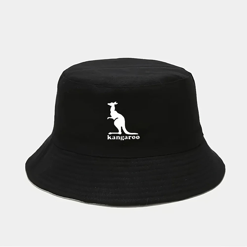 Goodvery Animal Kangaroo Pattern Printed Fisherman Hat