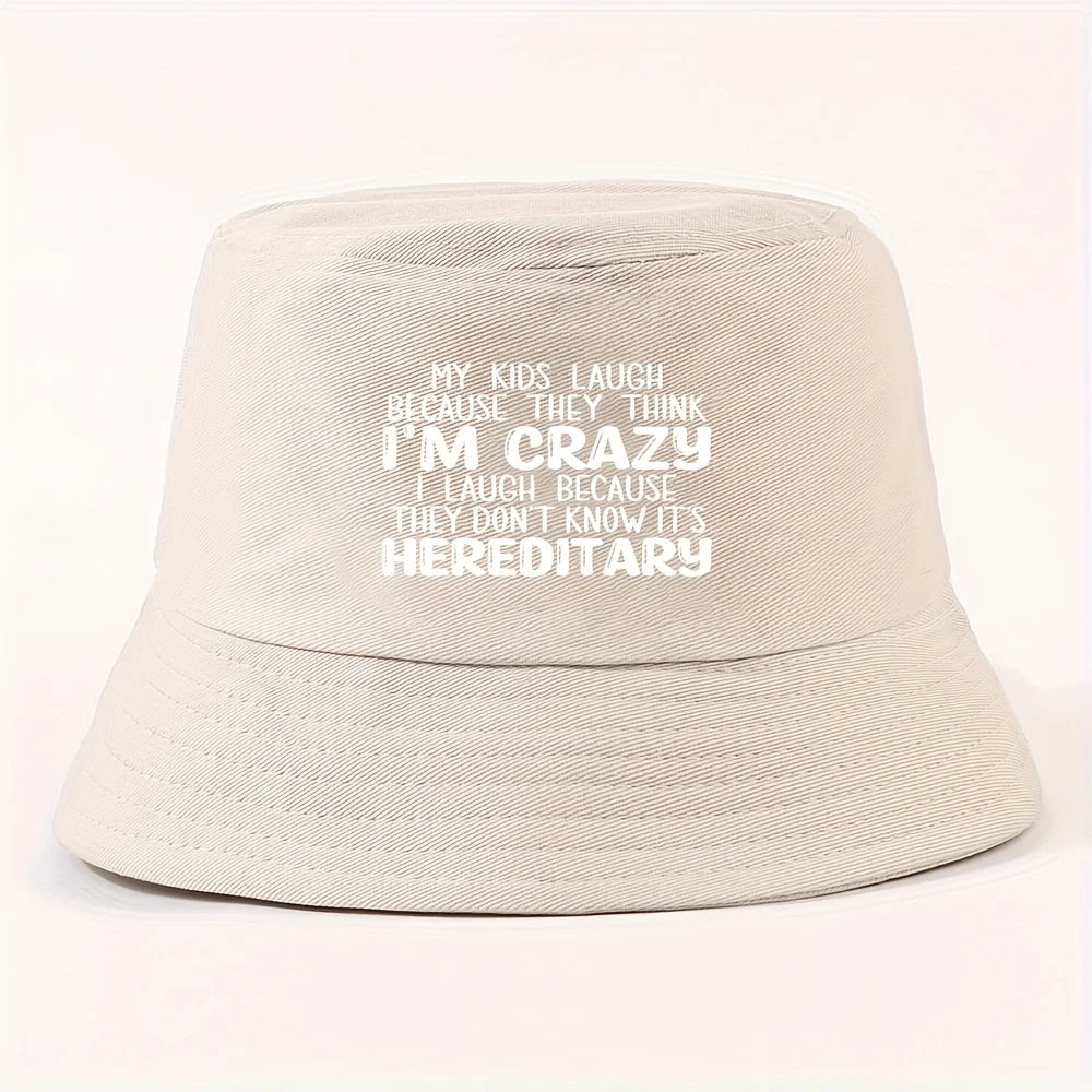 Crazy Hereditary Reversible Summer Bucket Hat