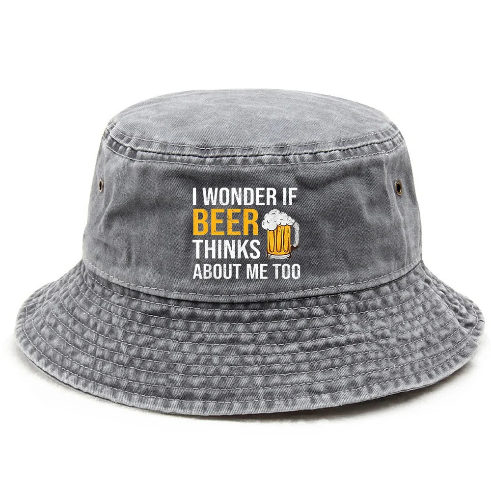Beer Style Classic Bucket Hat Foldable Beach Cap