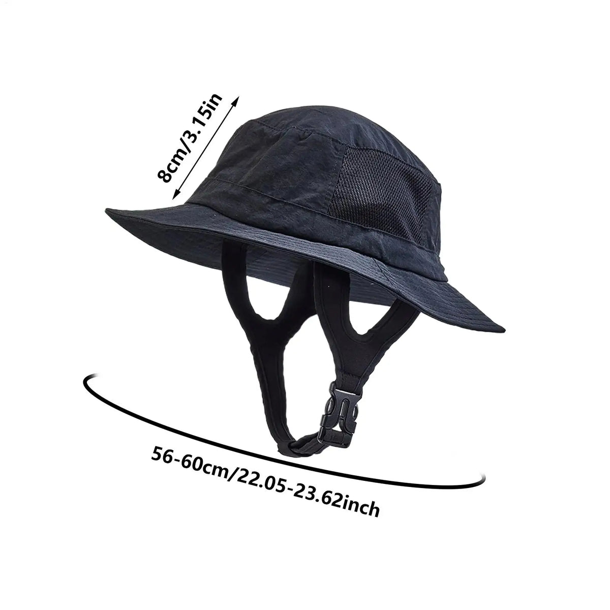 UPF 50 Adjustable Strap Foldable Fishing Bucket Hat