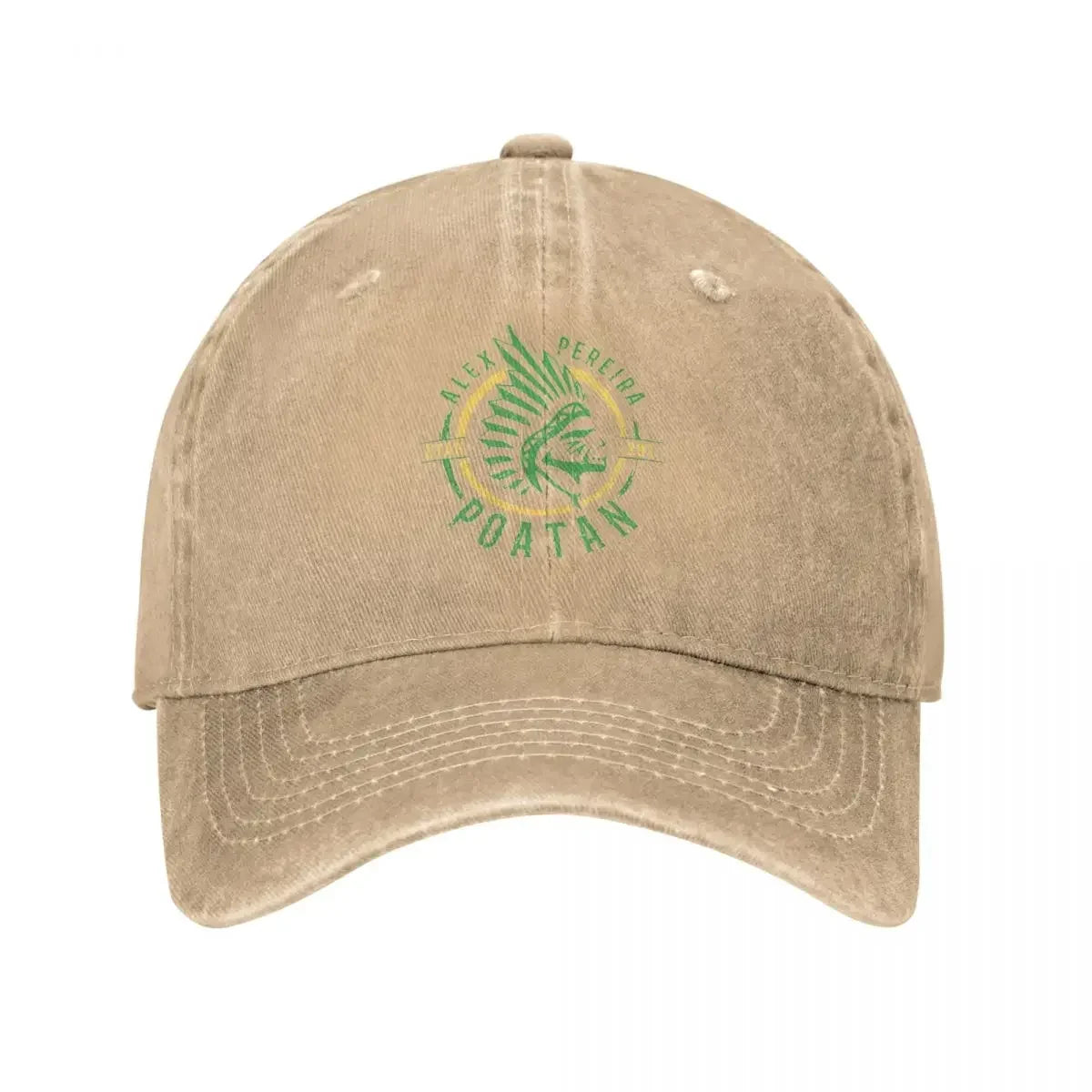Alex Pereira Distressed Denim Baseball Cap