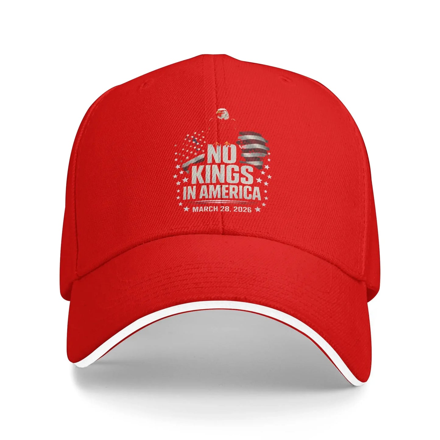 No Kings Unisex Custom Logo Trucker Baseball Cap