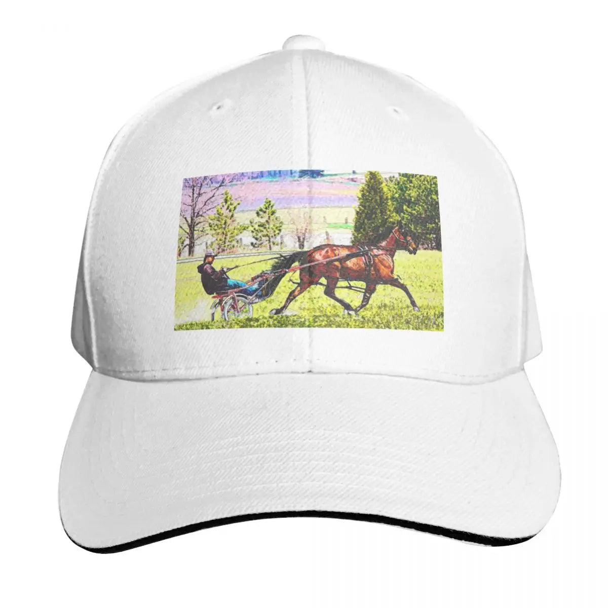 Workout Vintage Graphic Baseball Cap