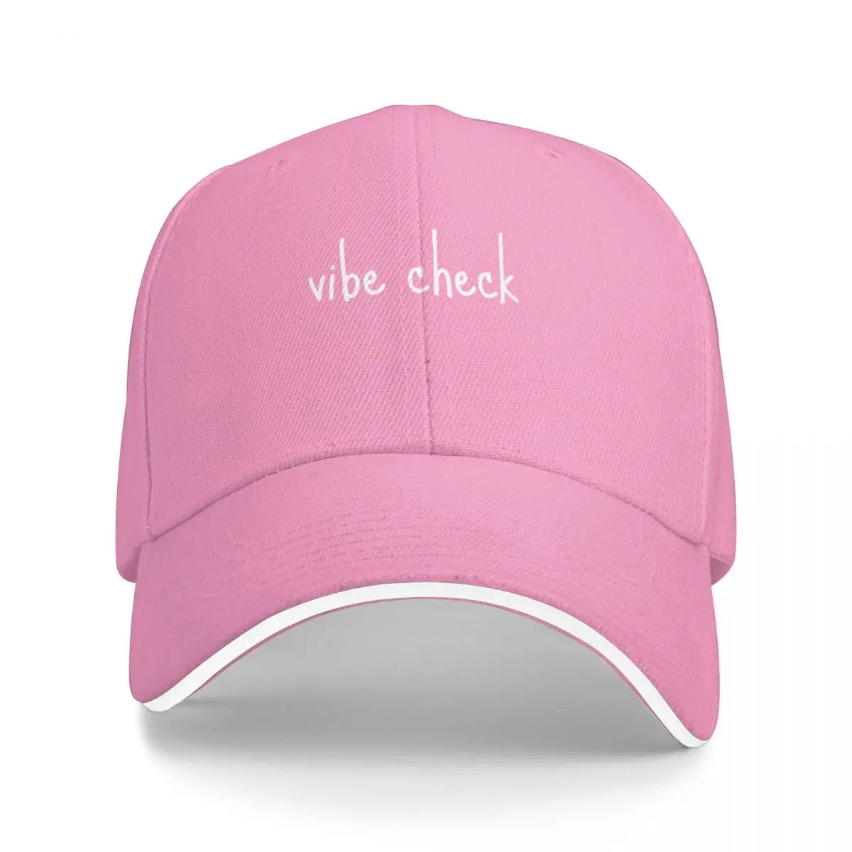 Vibe Check Funny Text Trucker Baseball Cap