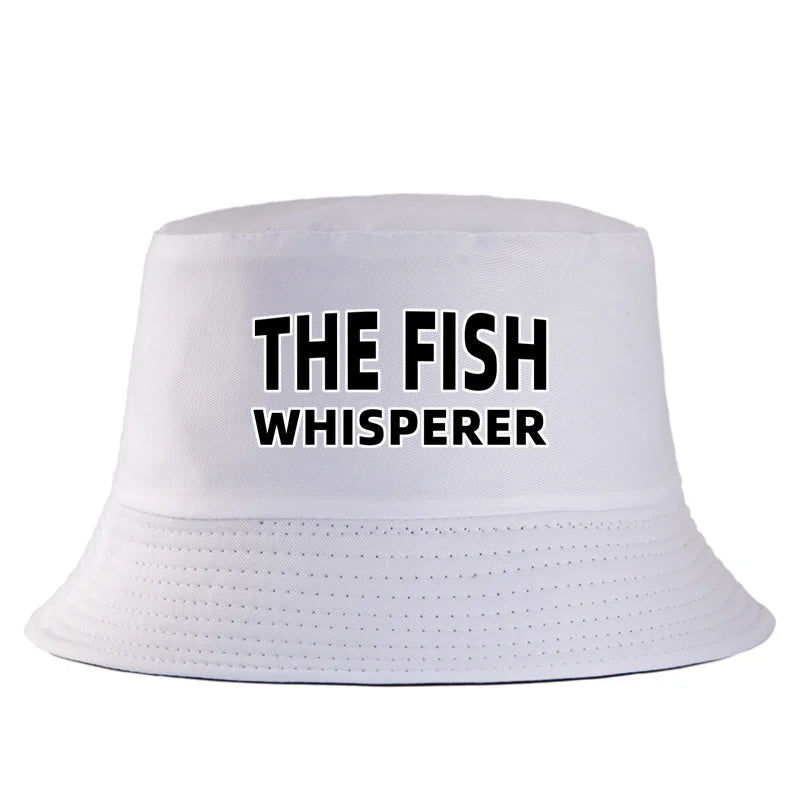 Fish Whisperer Outdoor Fishing Bucket Hat Unisex
