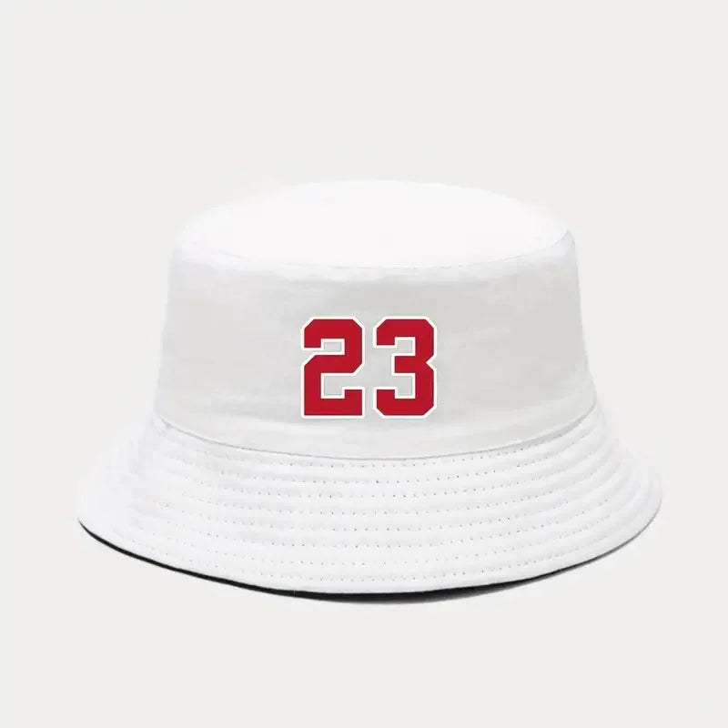 Number 23 Printed Bucket Hats Unisex Summer