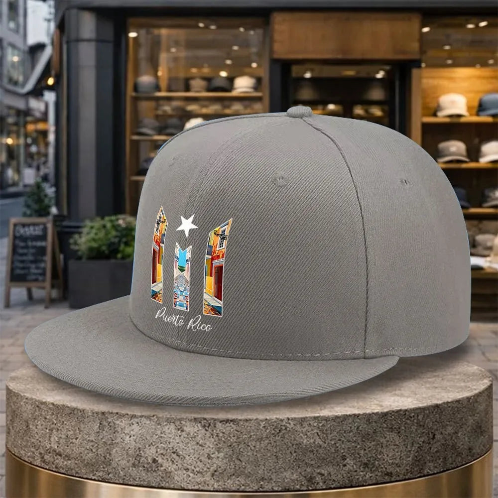 Puerto Rico Urban Art Snapback Cap