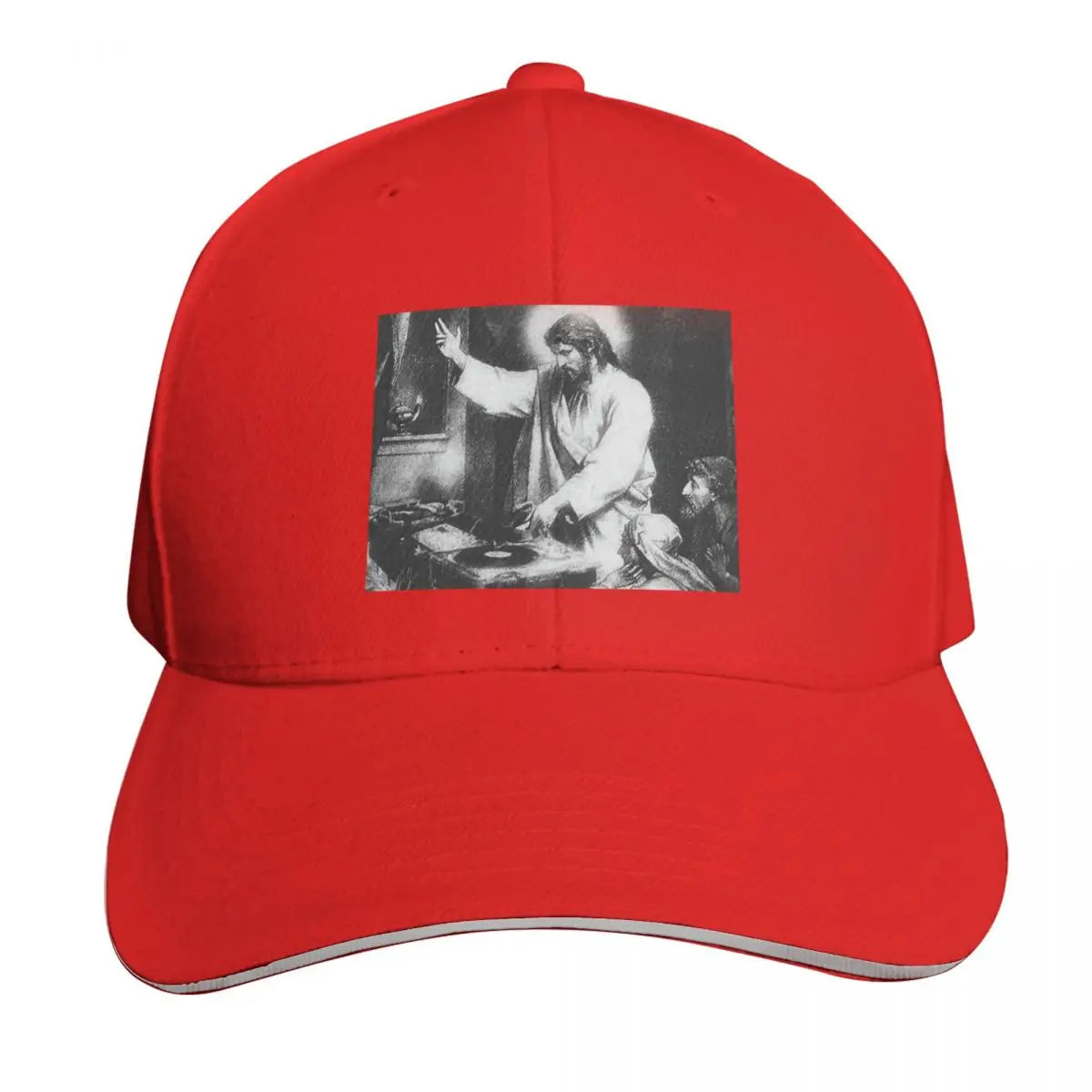 DJ Jesus Salvation Sound Two Tone Baseball Cap