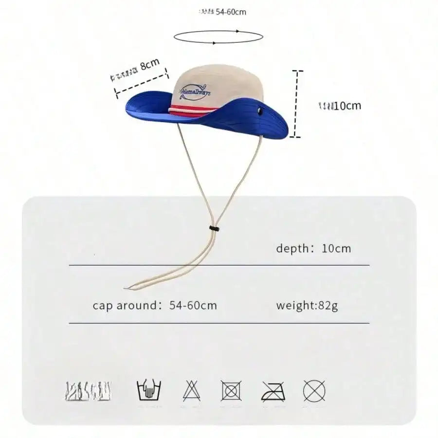 Quick Dry Packable Wide Brim Hiking Bucket Hat