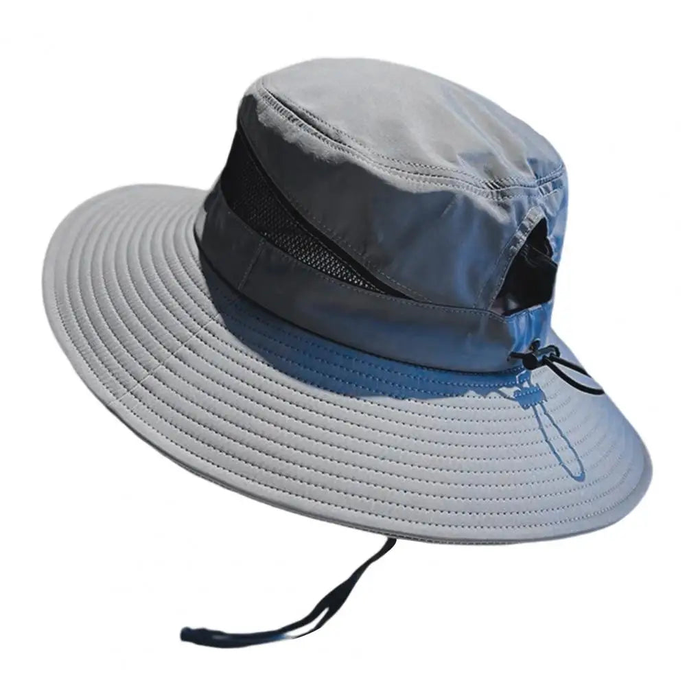 Quick-Dry UV Protection Wide Brim Bucket Hat