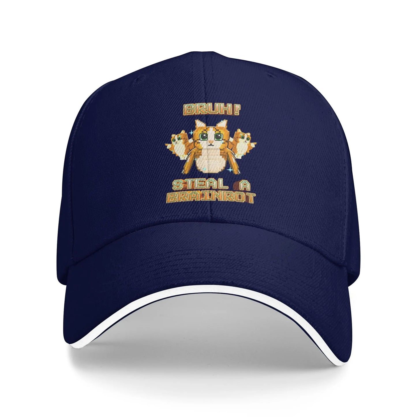 Bruh Og Meowl Brainrot Baseball Cap Women Men