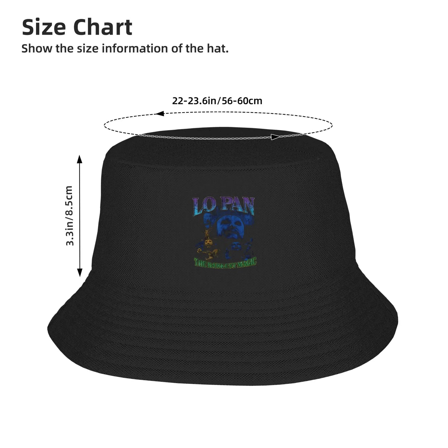 Lo Pan Graphic Travel Bucket Hat