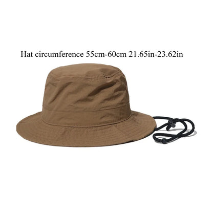 Korean Japanese Style Bucket Hat Unisex Quick Dry