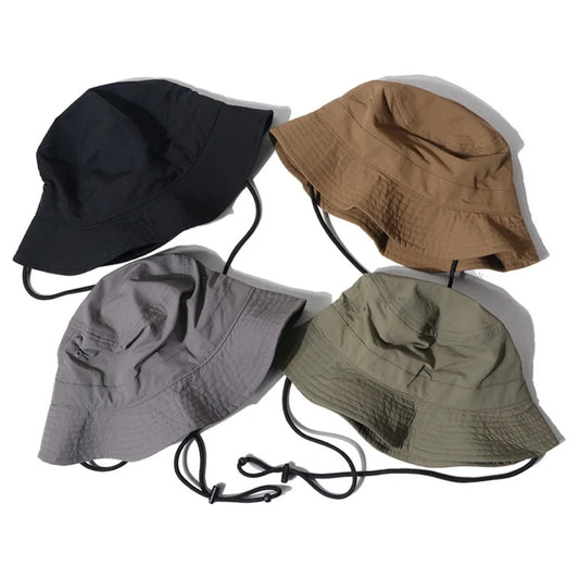 Korean Japanese Style Bucket Hat Unisex Quick Dry