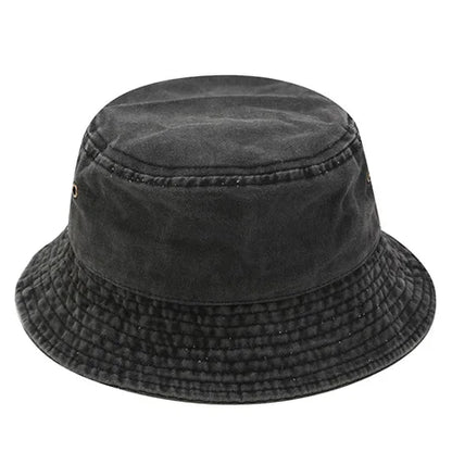 New Fisherman Hat Vintage Denim Bucket Hats