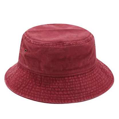 New Fisherman Hat Vintage Denim Bucket Hats