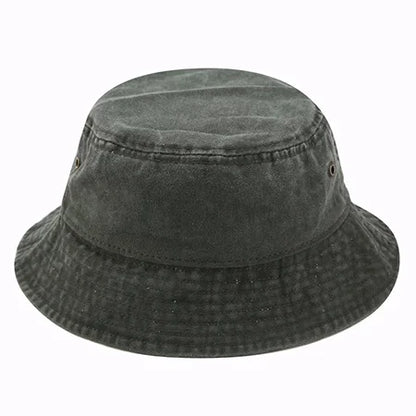 New Fisherman Hat Vintage Denim Bucket Hats