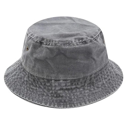 New Fisherman Hat Vintage Denim Bucket Hats
