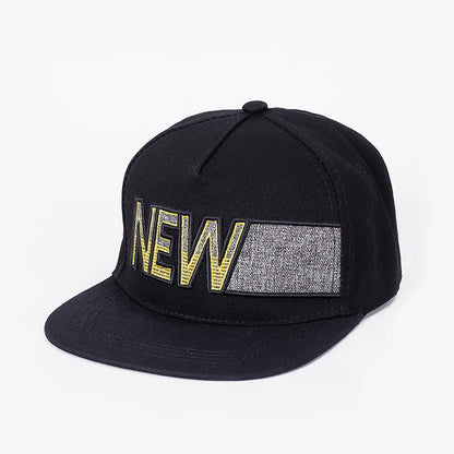 Acrylic Embroidered Unisex Hip-Hop Snapback Cap