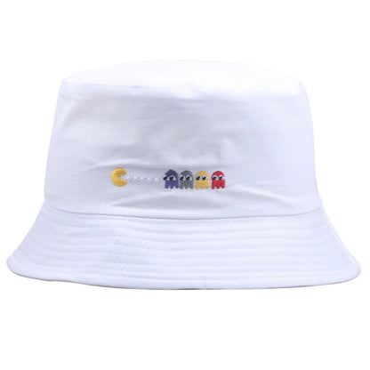 Anime Cartoon Embroidered Bucket Hat