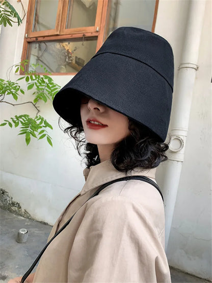 Spring New Fashion Women Bucket Hats Size 56-58cm