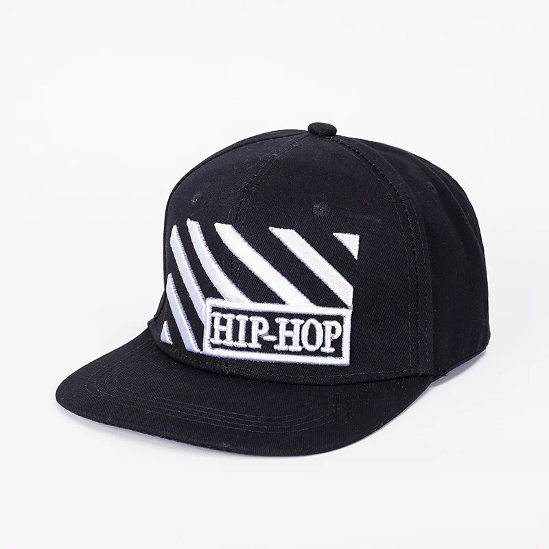 Acrylic Embroidered Unisex Hip-Hop Snapback Cap