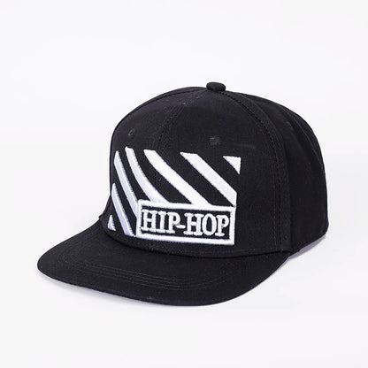 Acrylic Embroidered Unisex Hip-Hop Snapback Cap