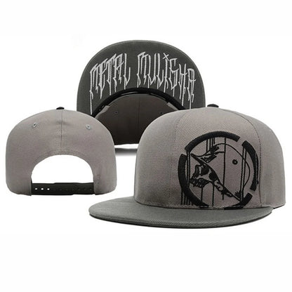 Metal Mulisha Embroidered Cotton Hip-Hop Snapback Cap