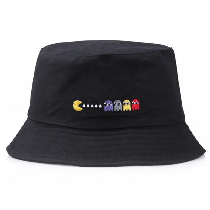 Anime Cartoon Embroidered Bucket Hat