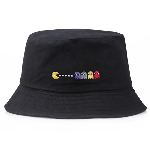 Anime Cartoon Embroidered Bucket Hat
