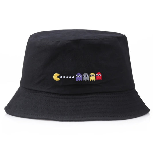 Anime Cartoon Embroidered Bucket Hat