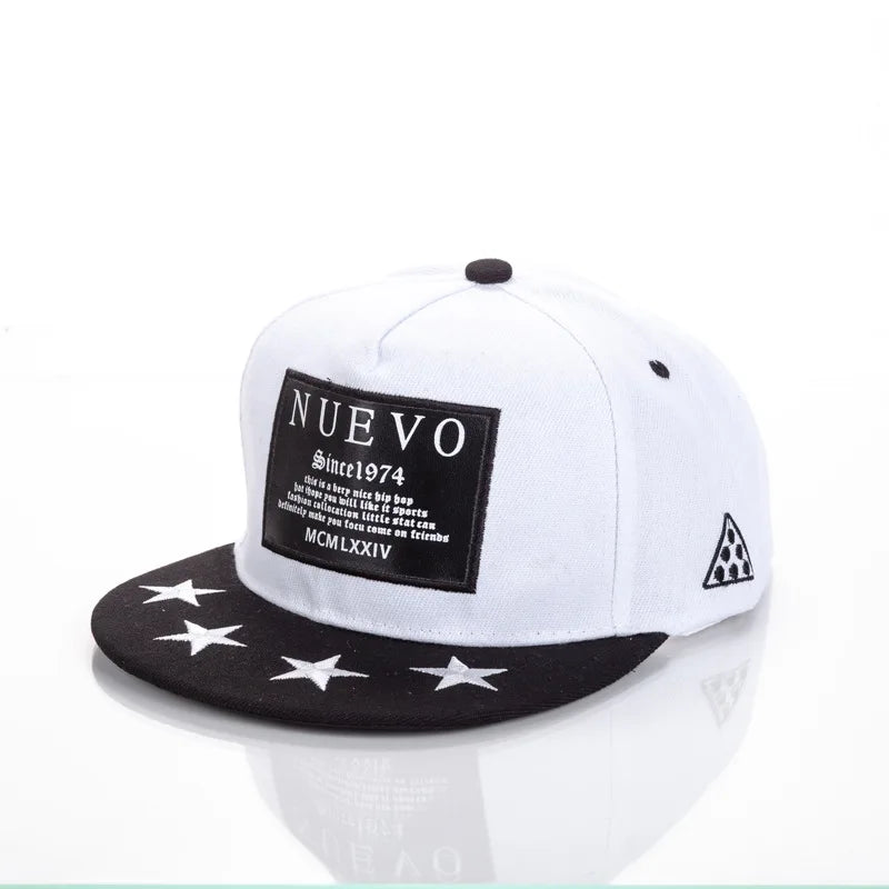 Acrylic Embroidered Unisex Hip-Hop Snapback Cap